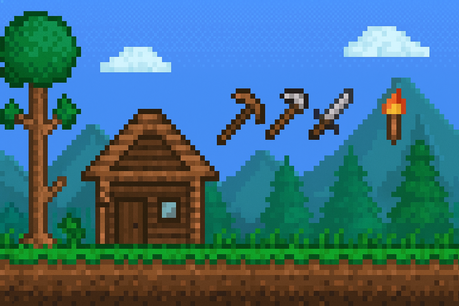 a pixel art image